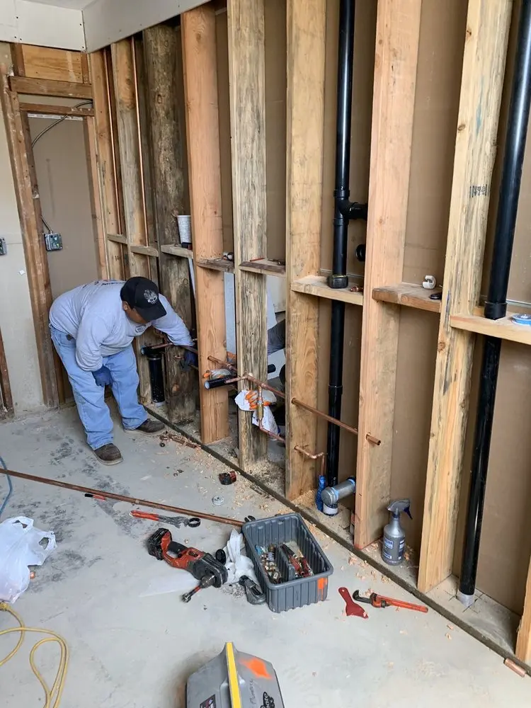 Commercial rough-in plumbing for Water Heater Replacement in Yerington
